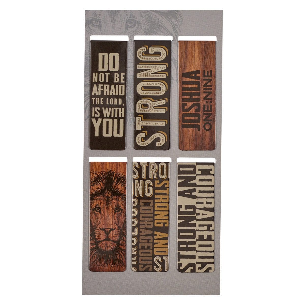 6006937156760_back Strong And Courageous Magnetic Bookmarks Set Of 6 - Image 10