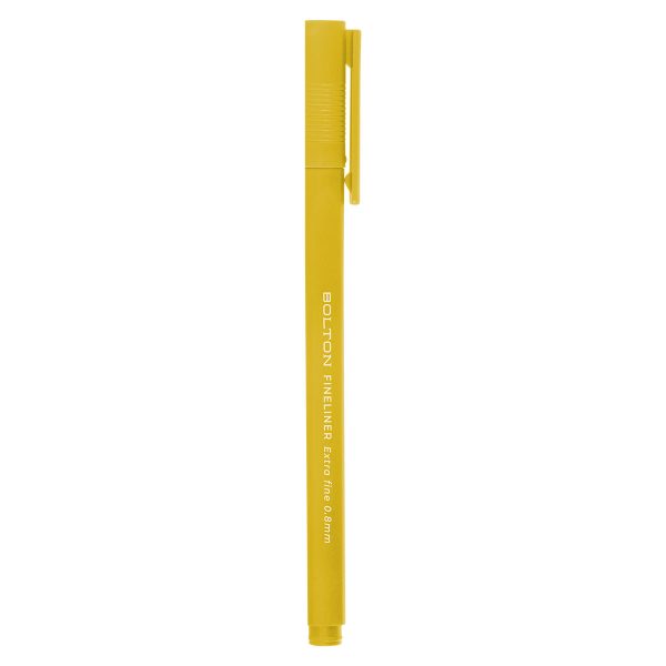 Bolton Colorful Fineliner Lemon (Pen) - Image 4