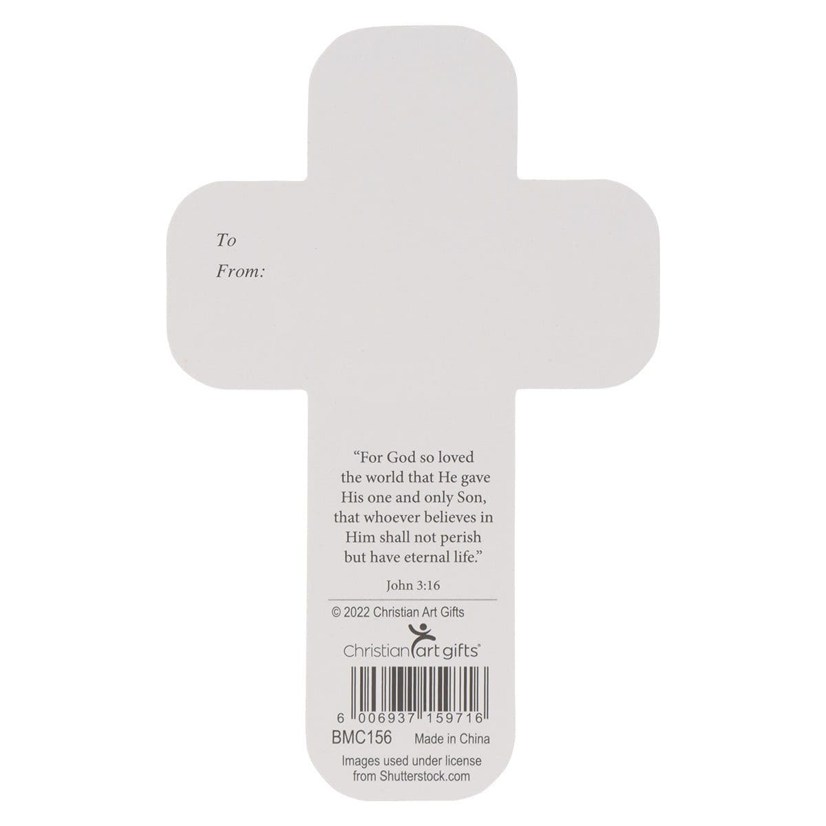 6006937159716_back He Is Risen Black Cross Bookmark Set Of 6 - Matthew 28:6 - Image 8