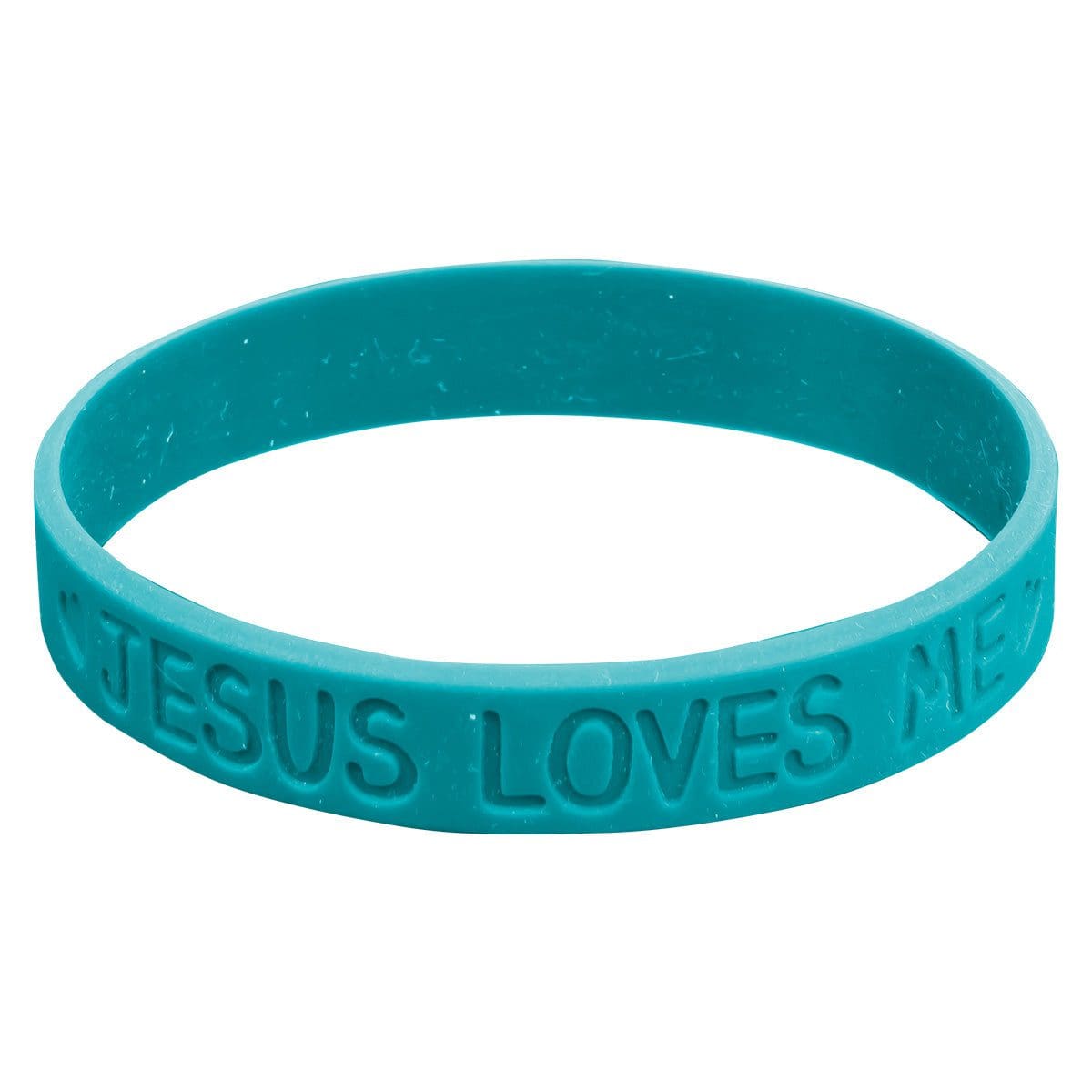 6006937159907_front Jesus Loves Me Silicone Wristbands - Image 4