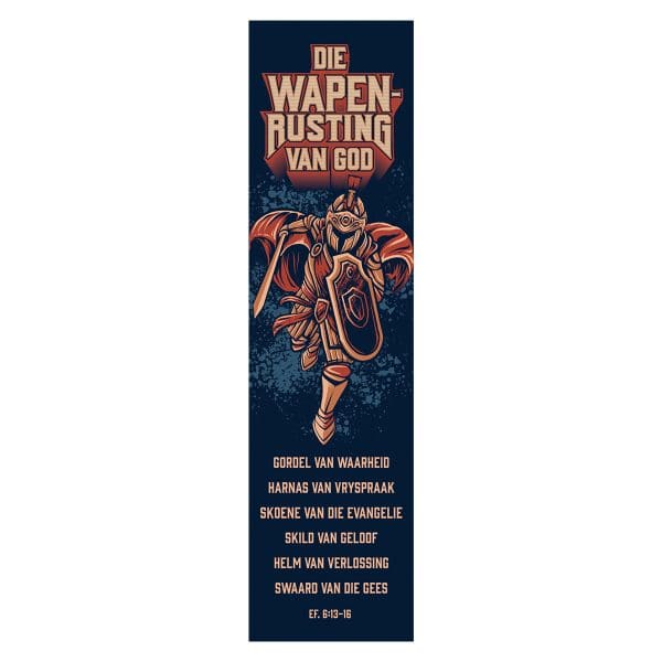 Die Wapenrusting Van God Pack Of 10 Sunday School Bookmark - Ephesians 6:13-16 - Image 6