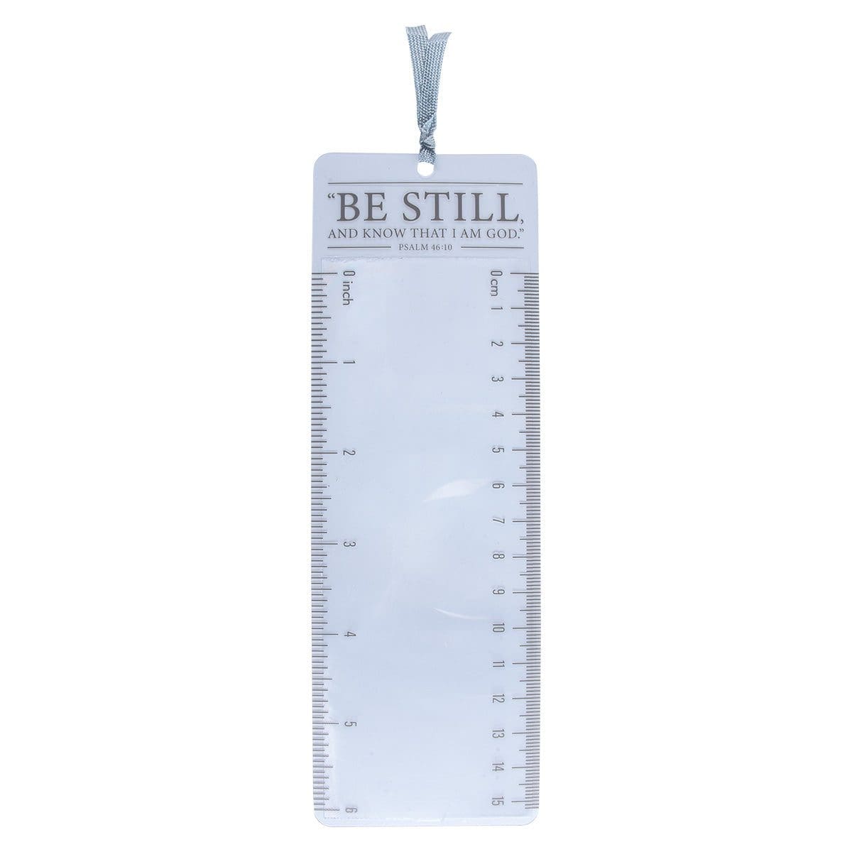 6006937160613_front Be Still And Know That I Am God Magnifying Bookmark - Psalms 46:10 - Image 7