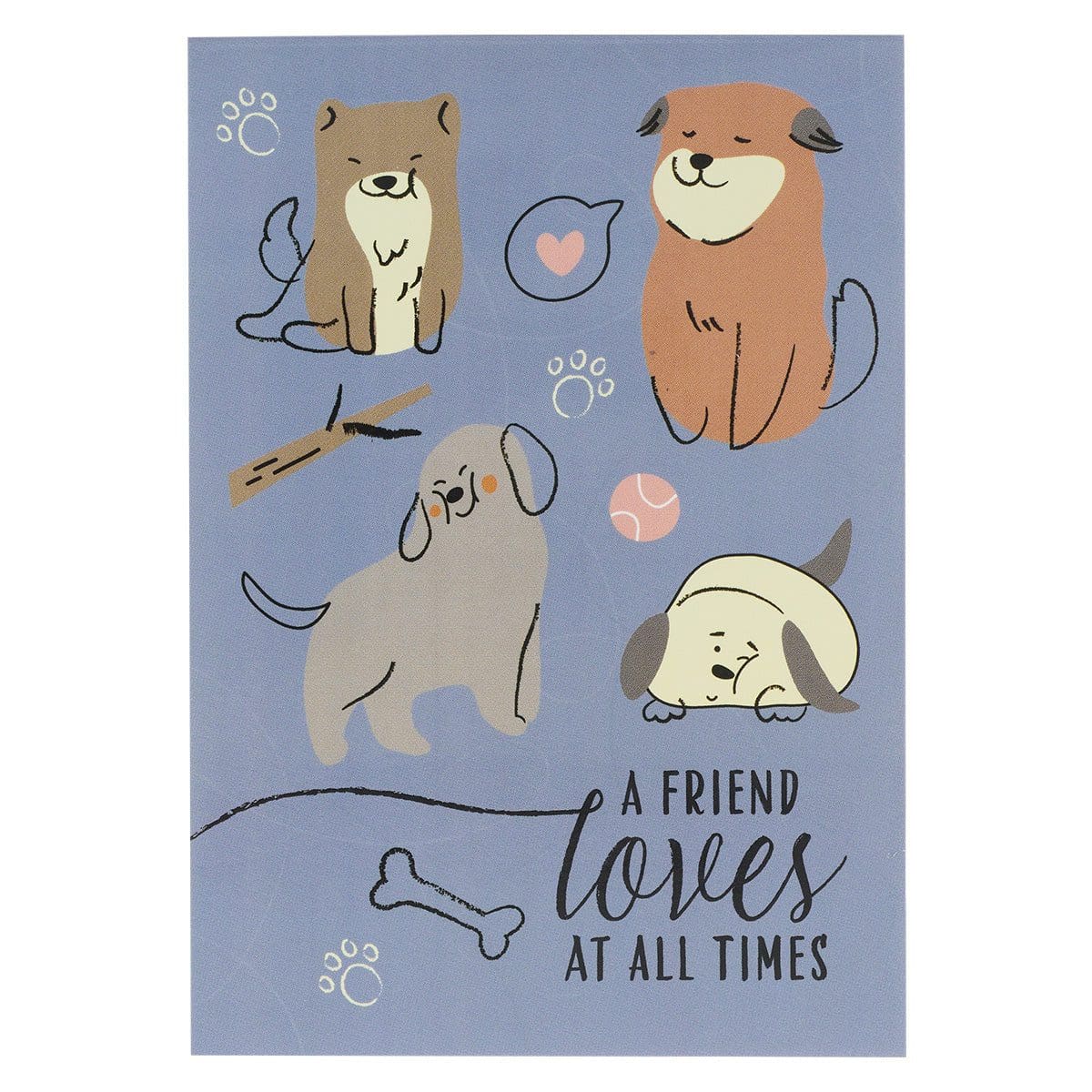 6006937160859_front A Friend Loves At All Times Pet Notepad - Image 10