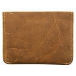 Genuine African Leather Light Brown Card Holder - Image 10