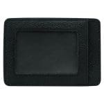 Genuine African Leather Matt Black Card And ID Holder - Image 16