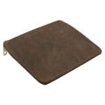 Genuine African Leather Medium Dark Brown Coin Purse - Image 15