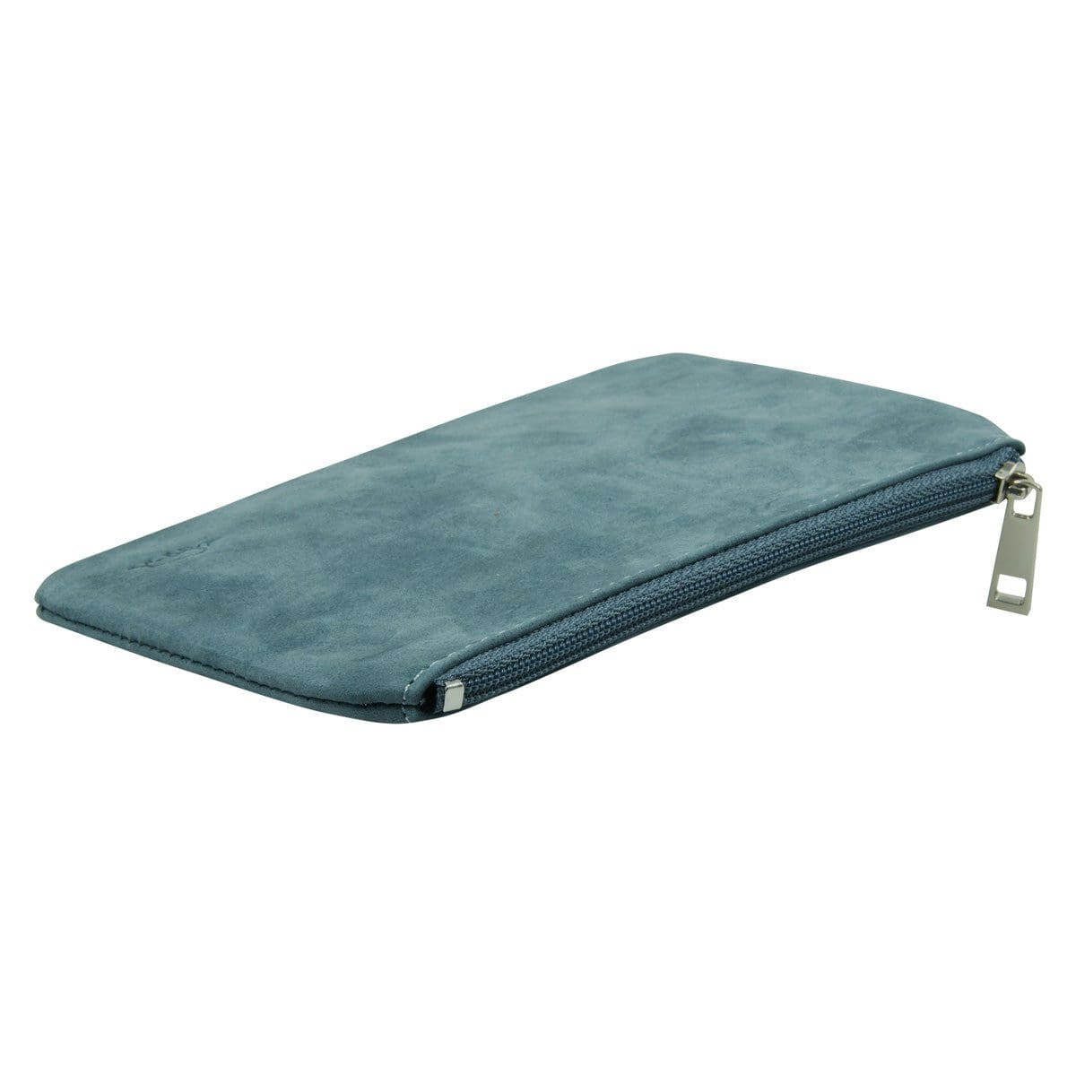 6006937162259_feature2 Genuine African Leather Medium Blue Coin Purse - Image 14