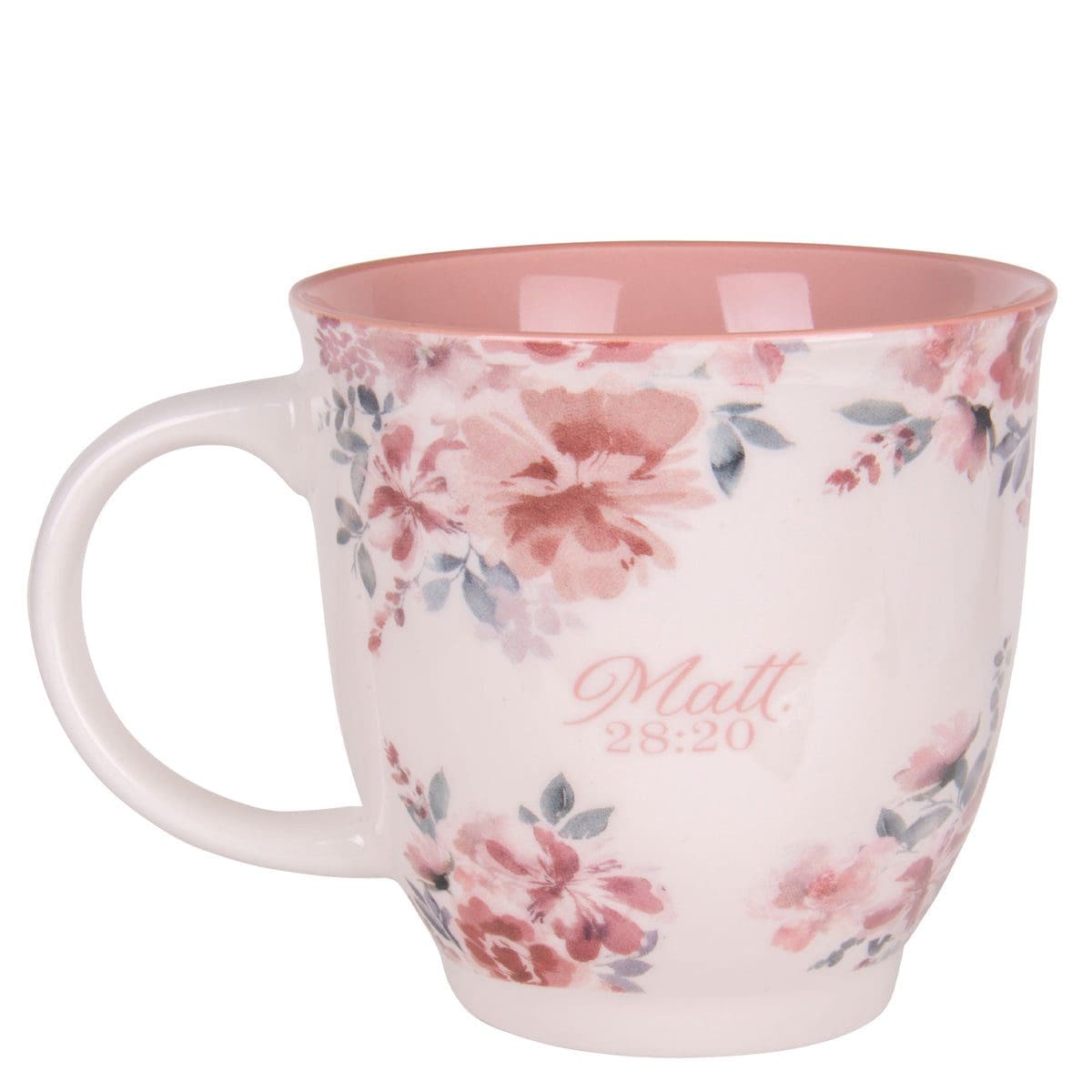 6006937168671_back I Am with You Always Ceramic Mug with Pink Interior - Image 11