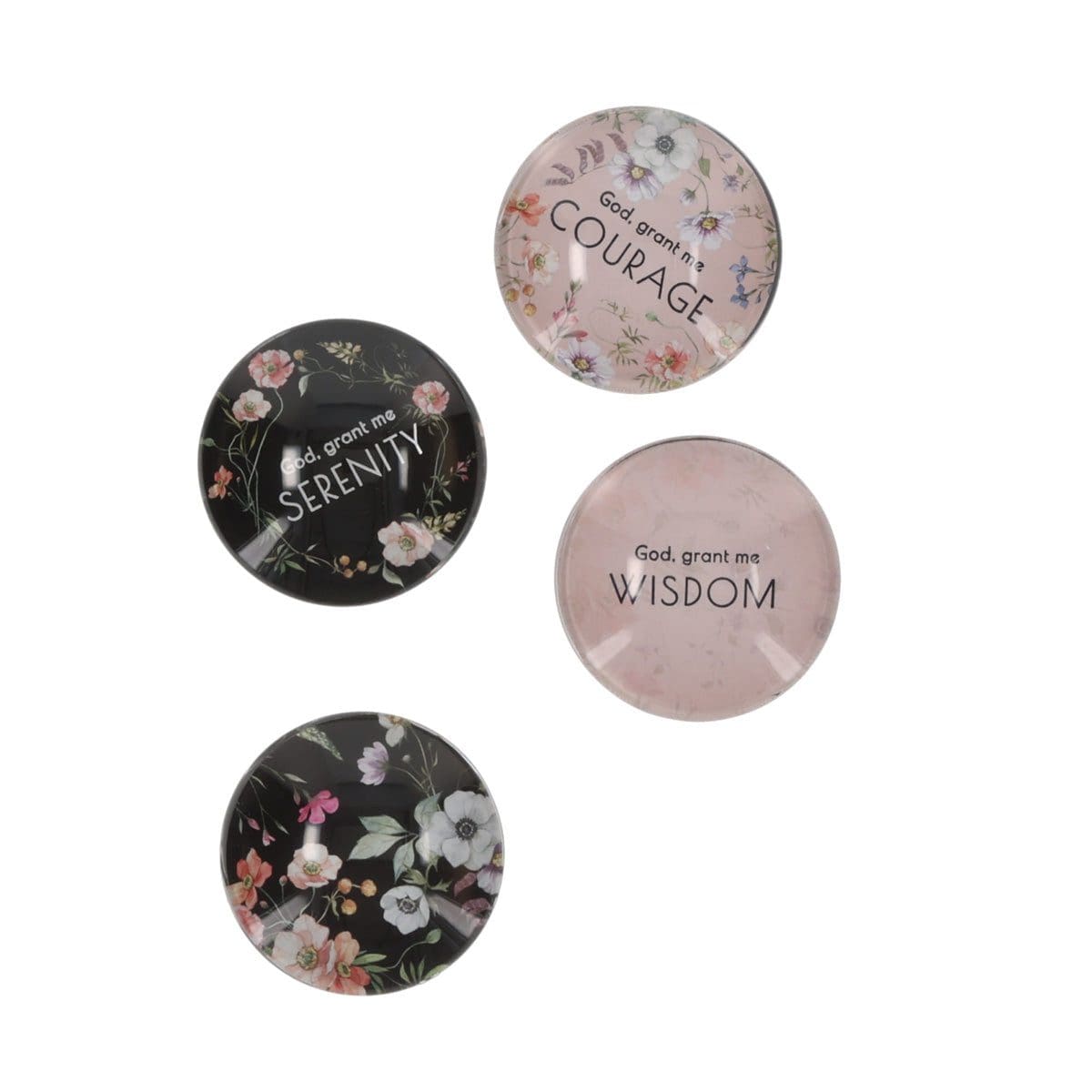 6006937169036_feature1 Serenity Prayer Four-Piece Glass Magnetic Set - Image 12