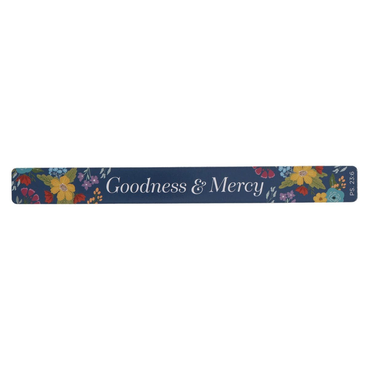 6006937169616_front Goodness & Mercy Floral Blue Magnetic Strip - Image 7