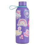 Wonderfully Made Purple Stainless Steel Water Bottle with Decorative Sticker Sheet - Image 19