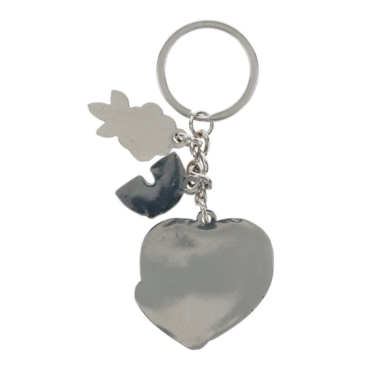 6006937171091_back I Am Strong Metal Key Ring with Charm - Image 14