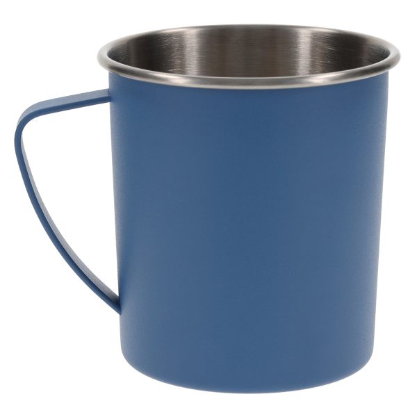 Be Still and Know Stainless Steel Camp Style Mug - Image 6