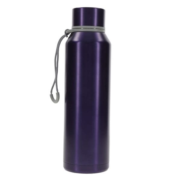 Under His Wings You Will Find Refuge Purple Stainless Steel Water Bottle - Image 8