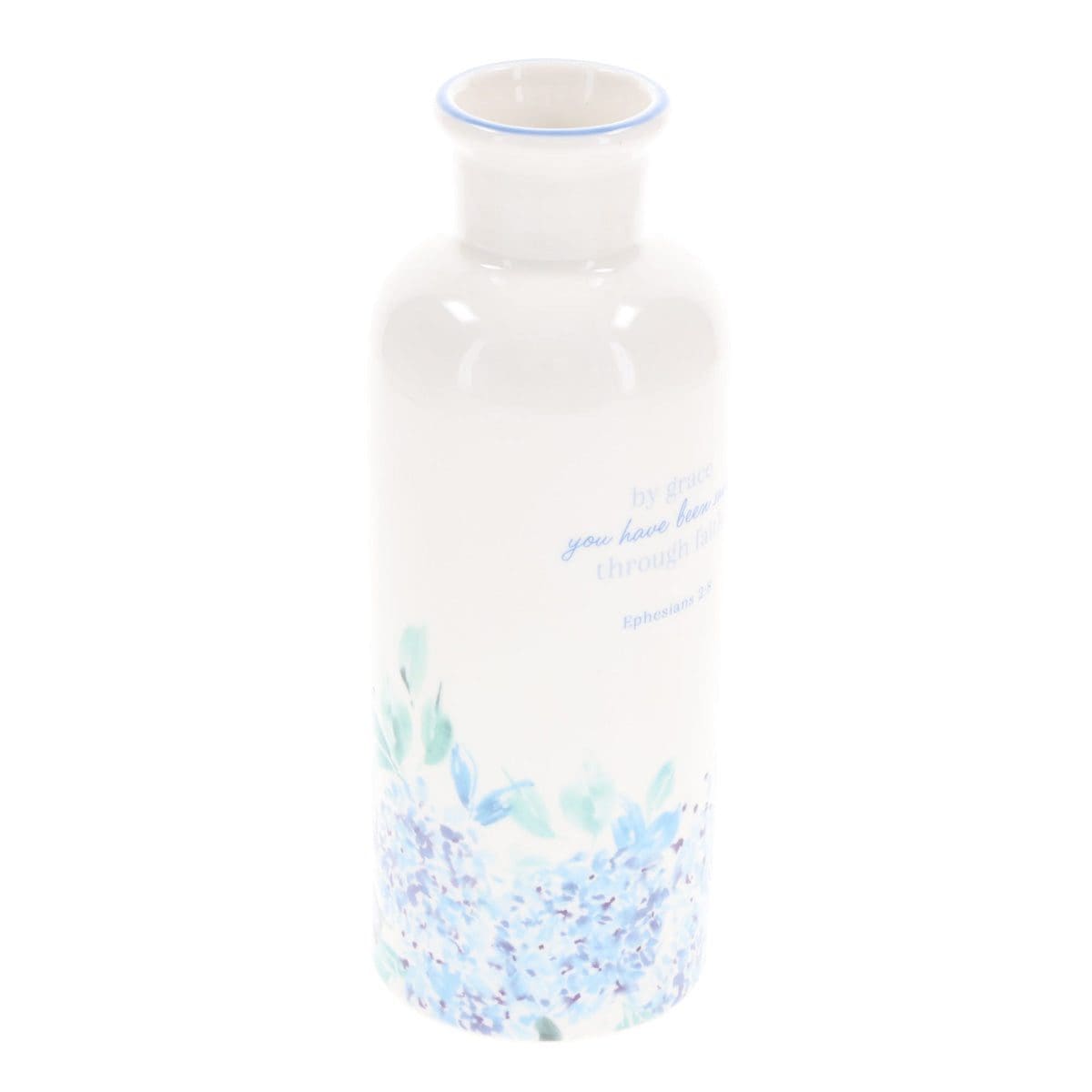 6006937172326_feature1 By Grace You Have Been Saved Through Faith Ceramic Flower Vase - Image 9