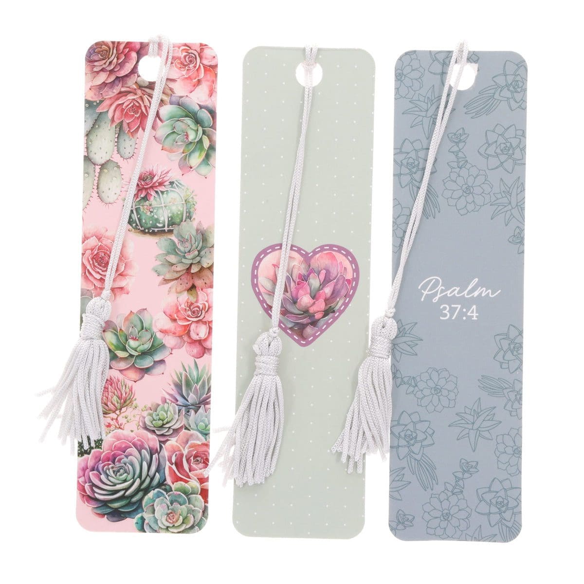 6006937172548_back Vind Vreugde in die Here Afrikaans Three-Piece Bookmark with Tassel Set - Image 8