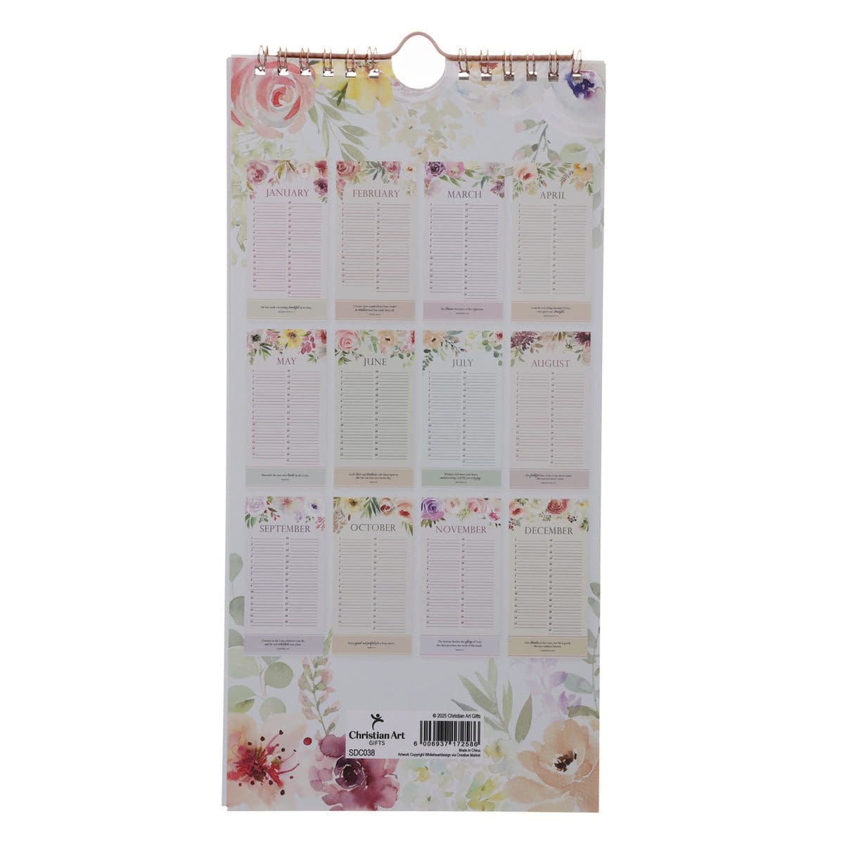 6006937172586_back He Has Made Everything Beautiful in Its Time Special Days Calendar - Image 8