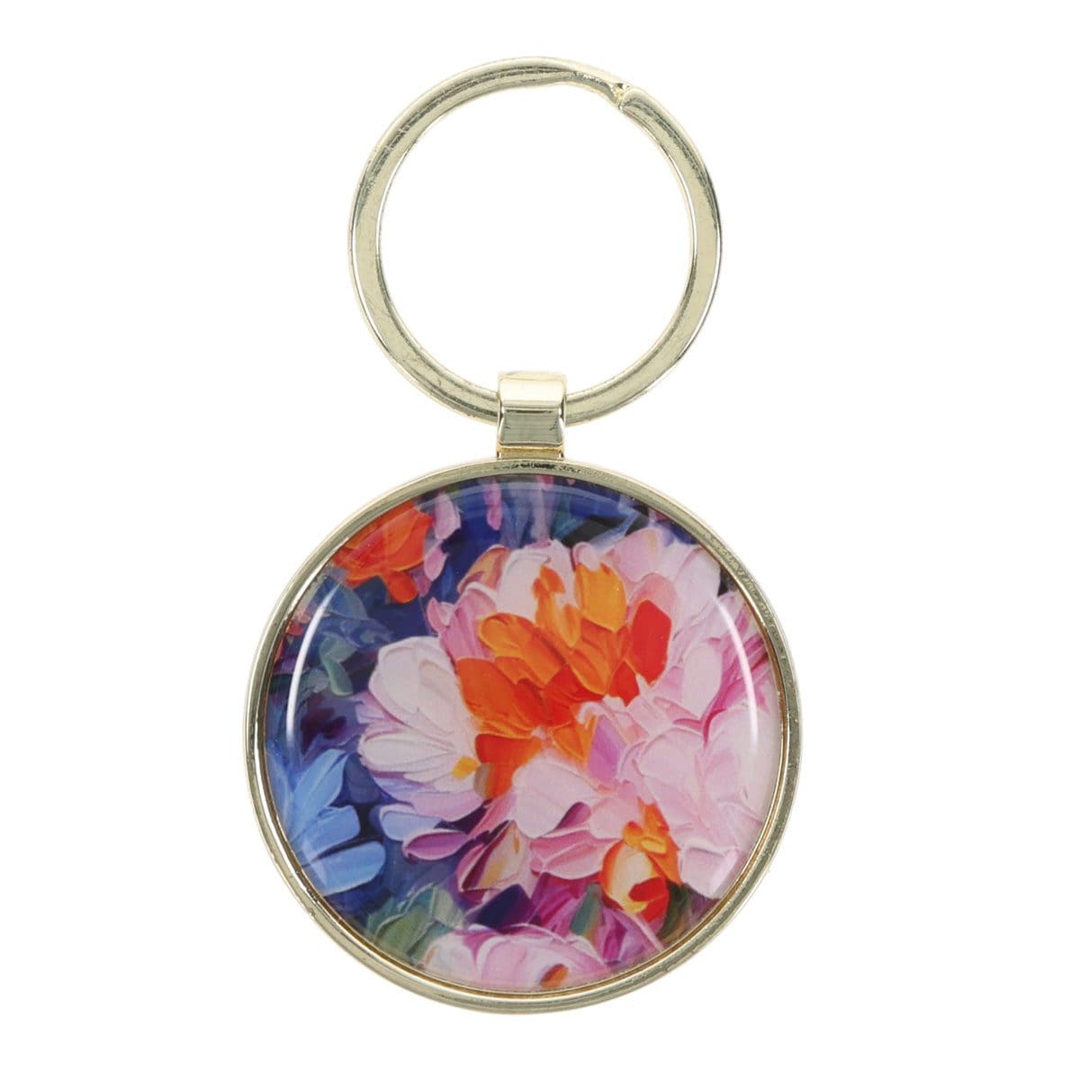 6006937173903_front A Sweet Friendship Refreshes the Soul Epoxy Metal Key Ring - Image 5