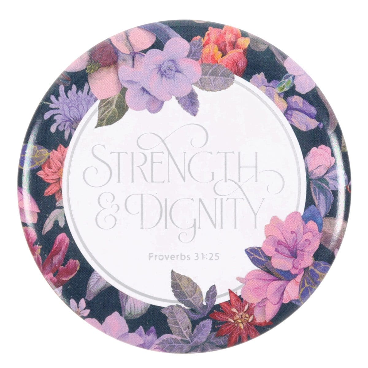 6006937174139_front Strength and Dignity Compact Mirror - Image 1