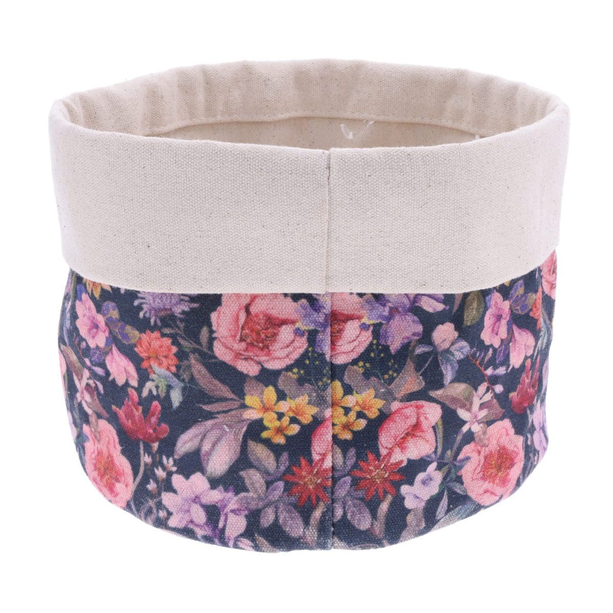 6006937174191_back Strength & Dignity Proverbs 31 Blossom Canvas Planter Cover - Image 2