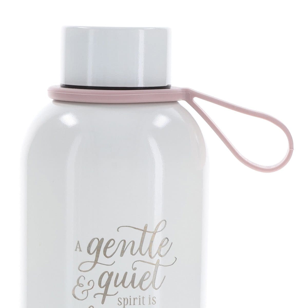 6006937174221_feature1 A Gentle and Quiet Spirit Is Precious in the Sight of God Stainless Steel Water Bottle - Image 2