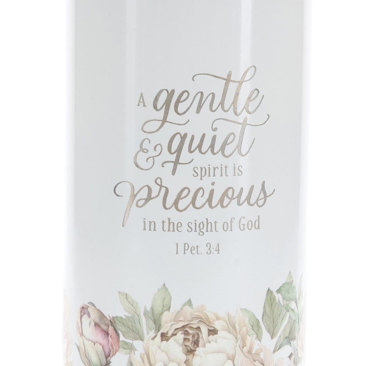 6006937174221_feature2 A Gentle and Quiet Spirit Is Precious in the Sight of God Stainless Steel Water Bottle - Image 3