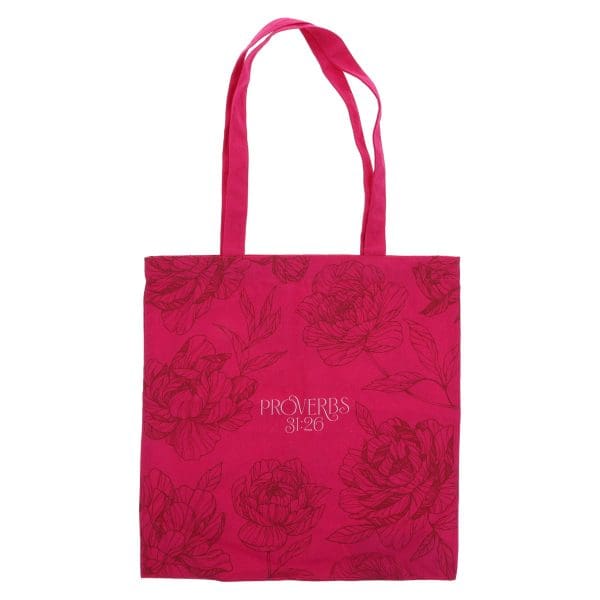She Speaks with Kindness Canvas Tote Bag - Image 2