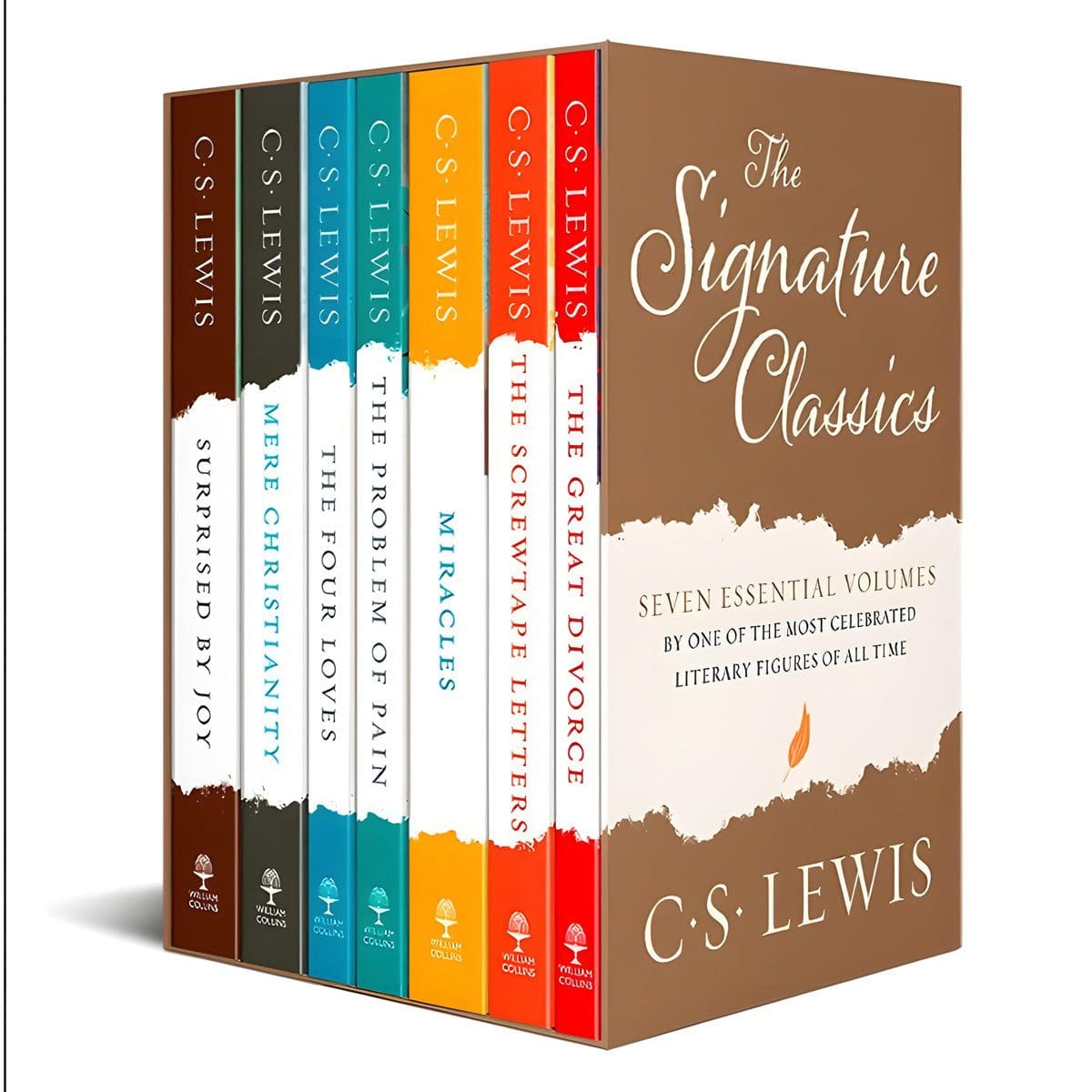 9780008205041_front The Complete C.S. Lewis Signature Classics Boxed Set (Paperback) - Image 1