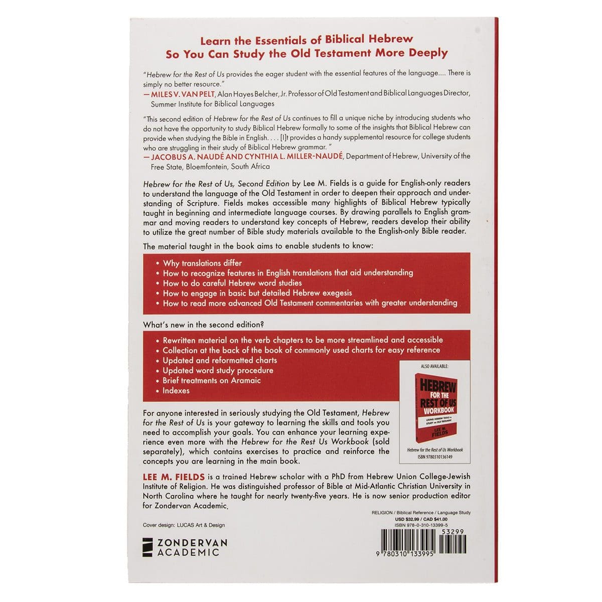 9780310133995_back Hebrew For The Rest Of Us, 2nd Edition: Old Testament (Paperback) - Image 10