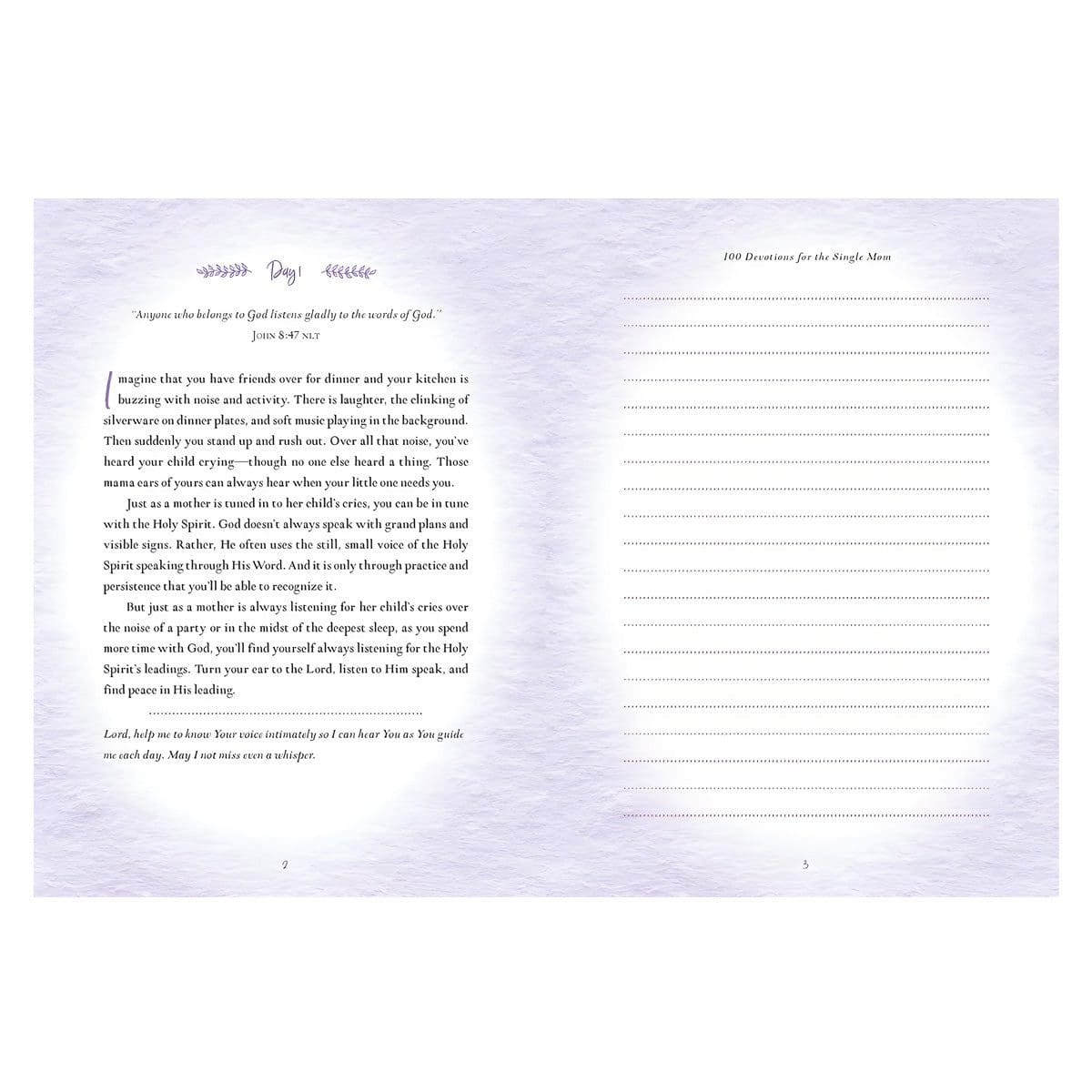 9780310140788_feature1 100 Devotions for the Single Mom: Words of Hope and Encouragement (Paperback) - Image 2