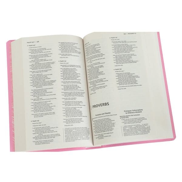 NIV Pink Paperback Gift & Award Bible Red Letter Edition Comfort Print - Image 4