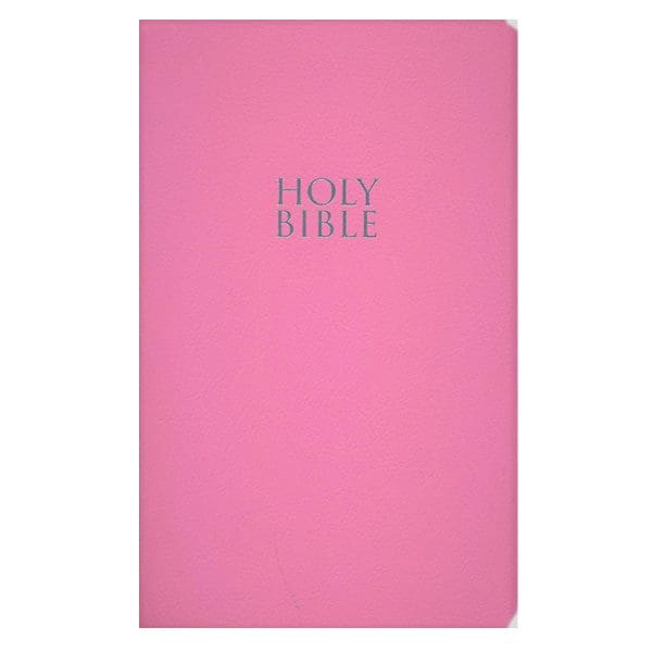 NIV Pink Paperback Gift & Award Bible Red Letter Edition Comfort Print - Image 1