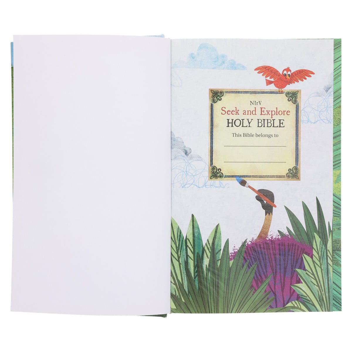 9780310763536_feature2 NIRV Hardcover Seek and Explore Holy Bible - Image 4
