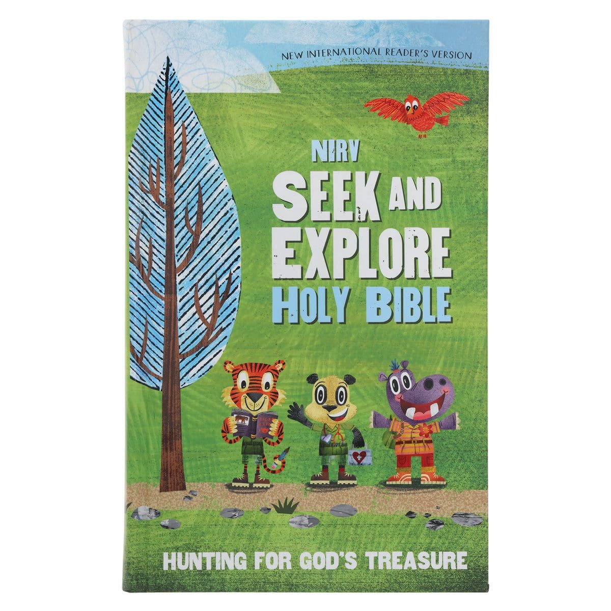 9780310763536_front NIRV Hardcover Seek and Explore Holy Bible - Image 1