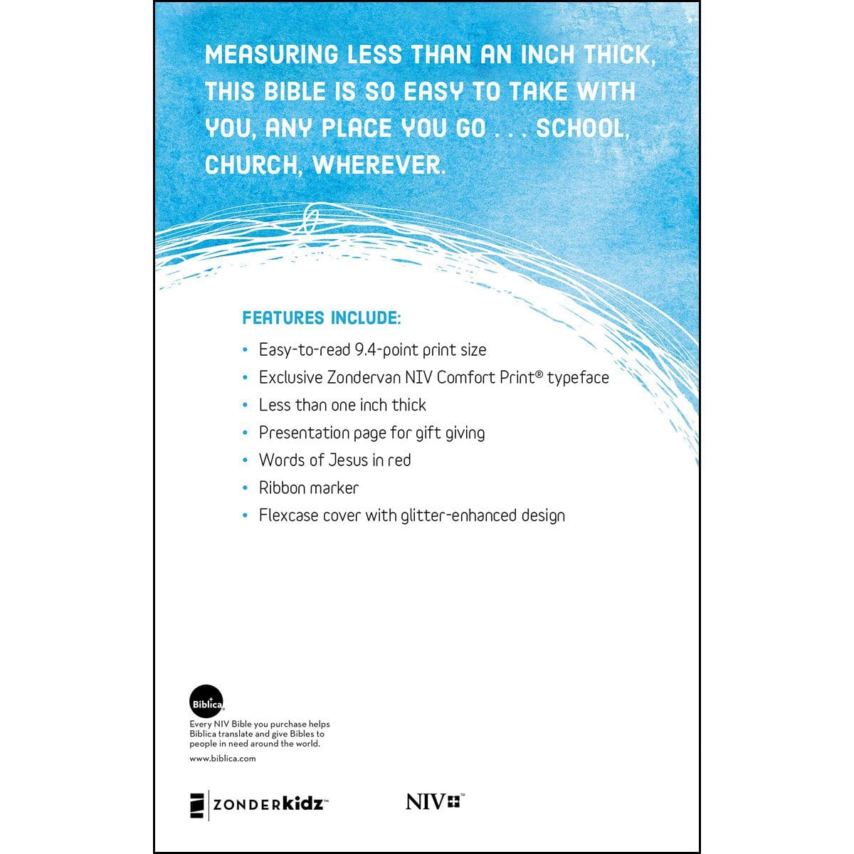 9780310764298_back NIV Bible For Kids Red Letter Edition Pink / Gold (Comfort Print)(Paperback) - Image 14