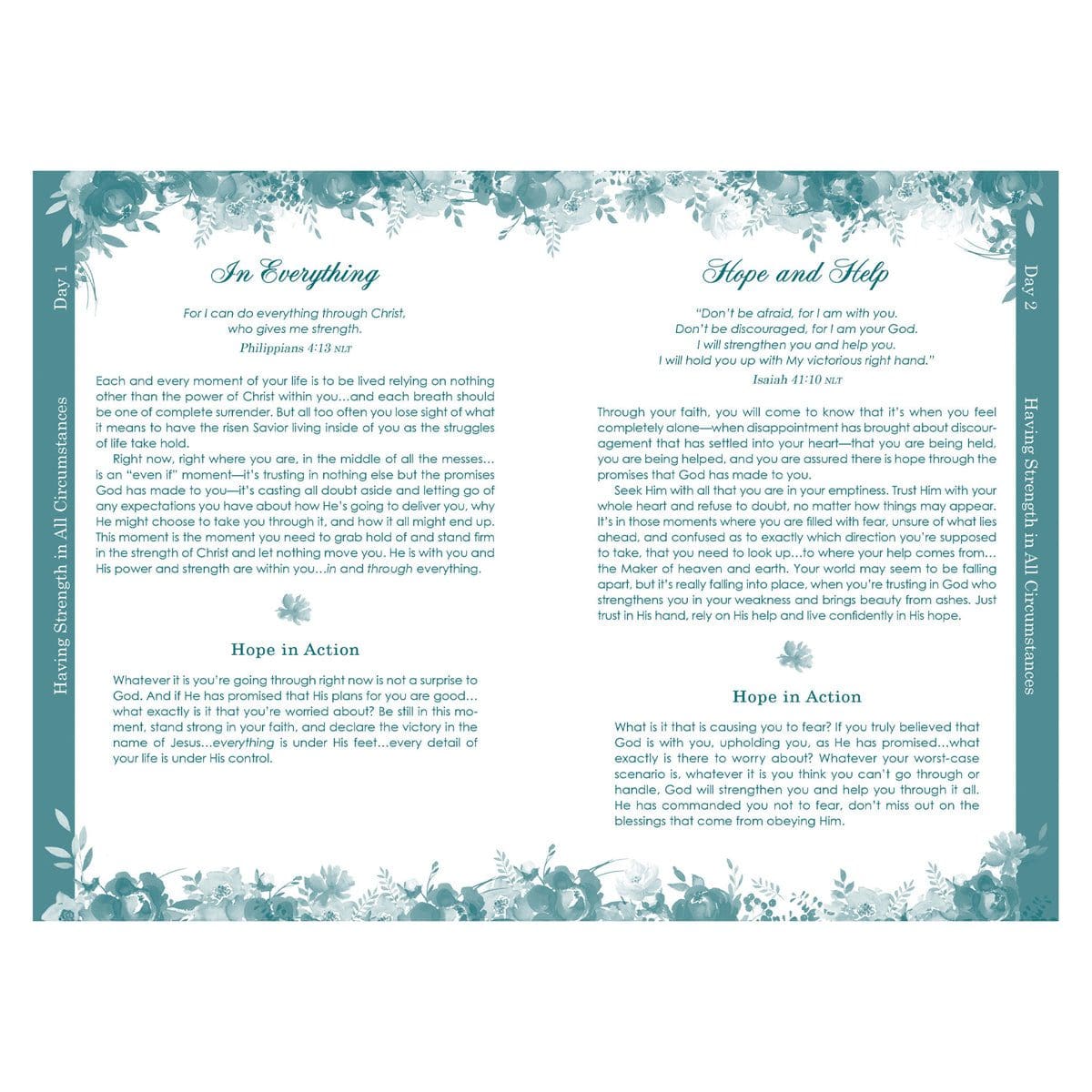 9780638001068_feature1 Living A Hope-Filled Life: A Year-Long Journey Of Experiencing God's Faithfulness PB - Image 12