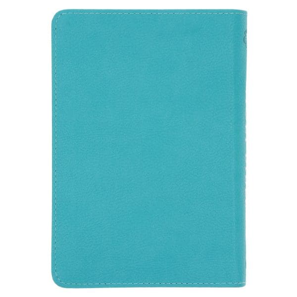 ESV Teal Faux Leather Compact Bible with Zip - Image 23