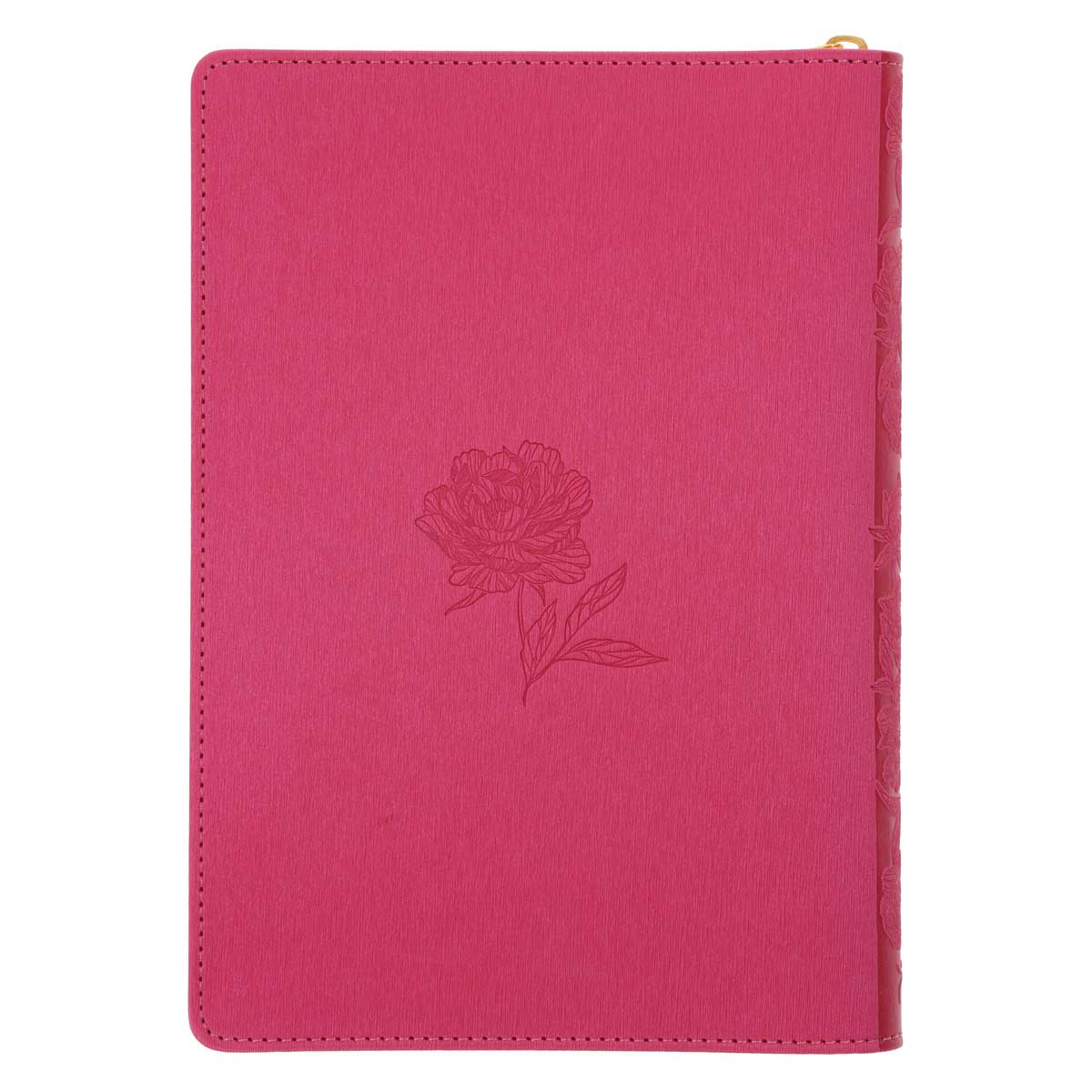 9780638002621_back Amazing Grace How Sweet the Sound Faux Leather Journal with Zipped Closure - Image 8