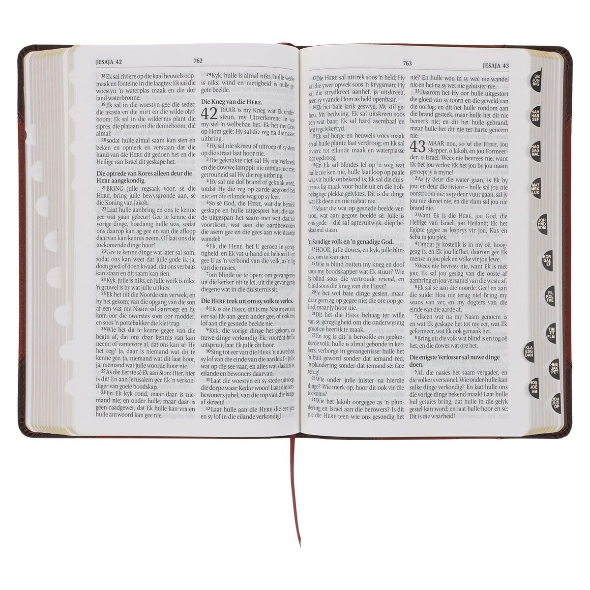 9780638009903_feature5 Afrikaans 1933/1953 Vertaling Bruin Kunsleer Bybel - Image 7