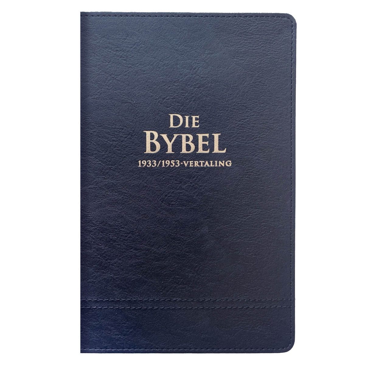 9780638009910_front Afrikaans 1933/1953 Vertaling Swart Kunsleer Bybel - Image 1