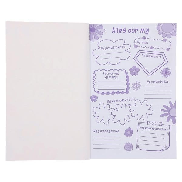 2026 Skooldagboek - Dagbeplanner vir Dogters - Sagteband - Image 4