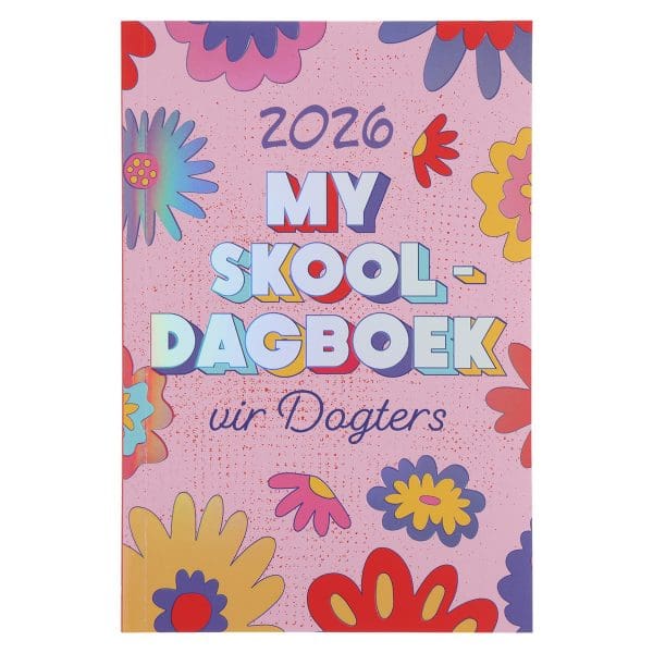 2026 Skooldagboek - Dagbeplanner vir Dogters - Sagteband - Image 1