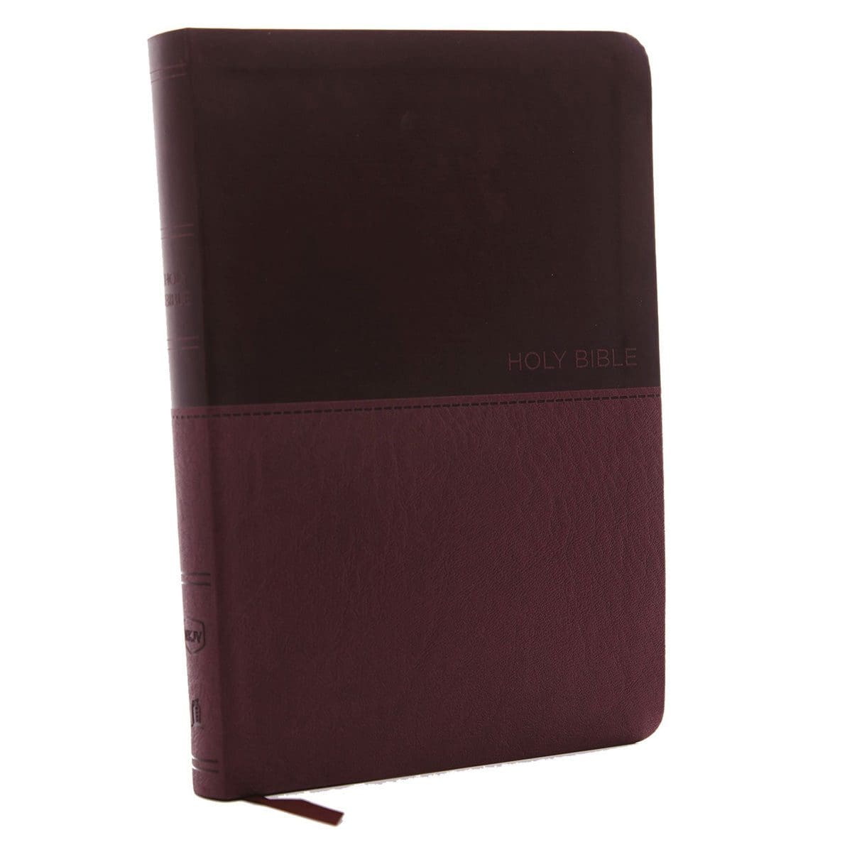 9780718075606_feature1 NKJV Value Thinline Large Print Red Letter Burgundy (Comfort Print)(Imitation Leather) - Image 2