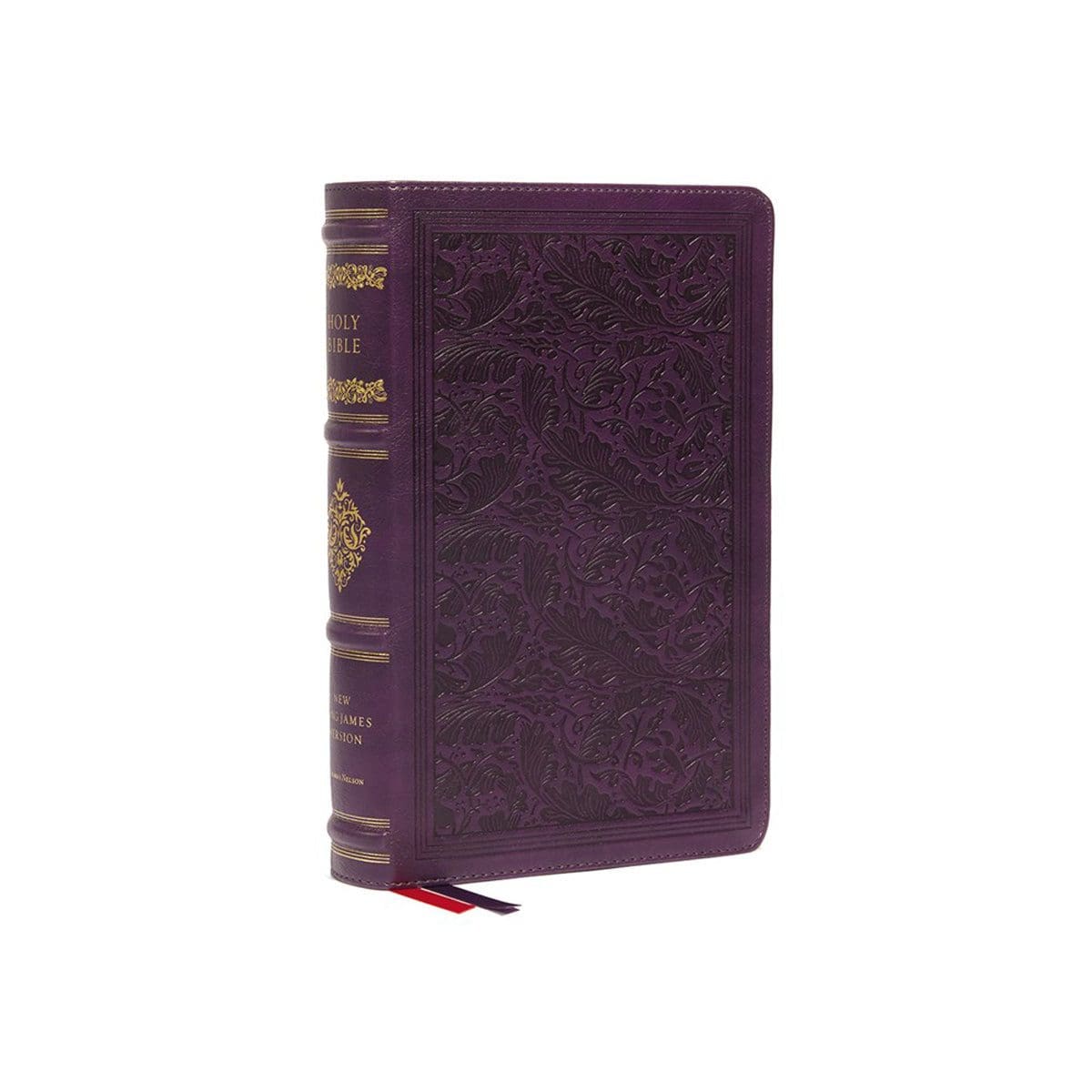 9780785294870_front NKJV Wide-Margin Ref Bible Purple (Sovereign Col)(Imitation Leather) - Image 4