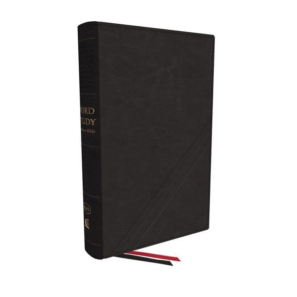 KJV Word Study Reference Bible Red Letter Black (Comfort Print)(Imitation Leather) - Image 2