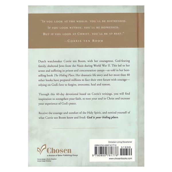 God Is My Hiding Place: 40 Devotions for Refuge and Strength (Hardcover) - Image 2