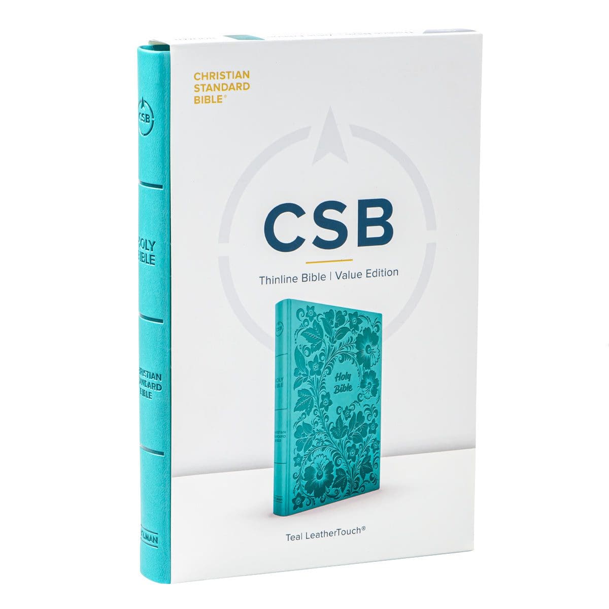 9781087767734_feature1 CSB Thinline Bible Value Edition Teal (Imitation Leather) - Image 3
