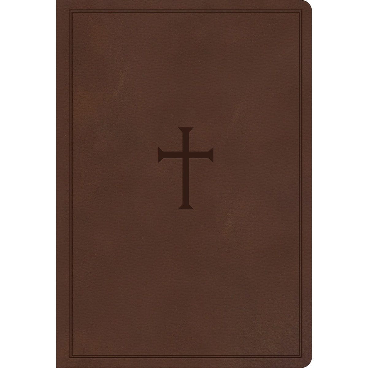 9781087782614_front CSB Reference Bible Super Giant Print Brown (Imitation Leather) - Image 1