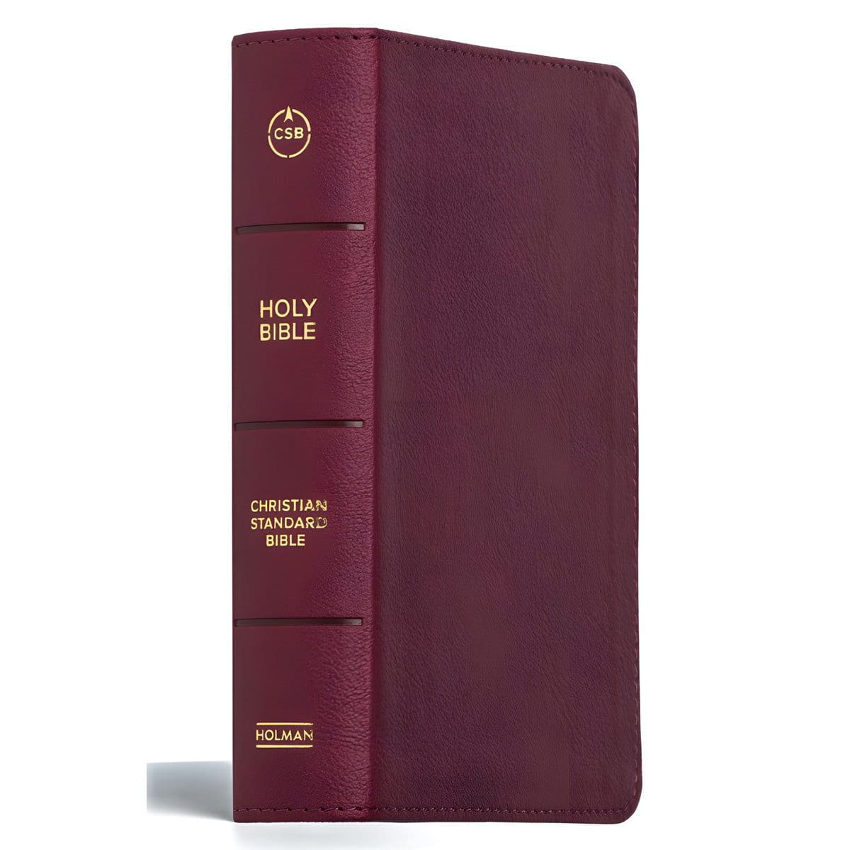 9781087785684_feature2 CSB Cranberry Imitation Leather Compact Reference Bible Large Print - Image 3