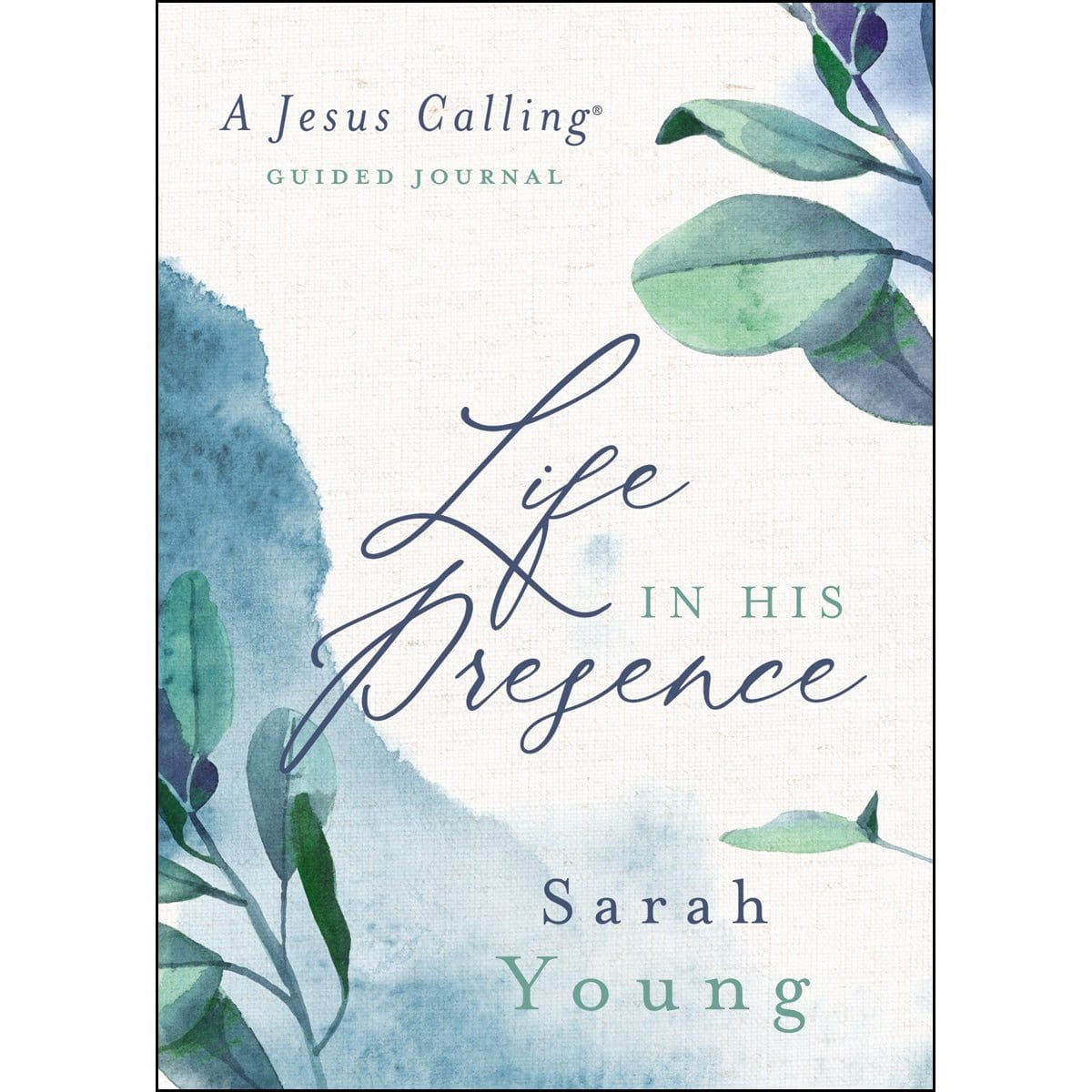 9781400219278_front Life In His Presence: A Jesus Calling Guided Journal (Hardcover) - Image 4